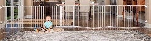 Photo 1 of 28" 4-in-1 Play Yard Configurable Metal Safety Gate
