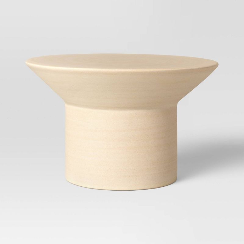 Photo 1 of 2 Pack Sandy Modern Plant Pedestal - Threshold
