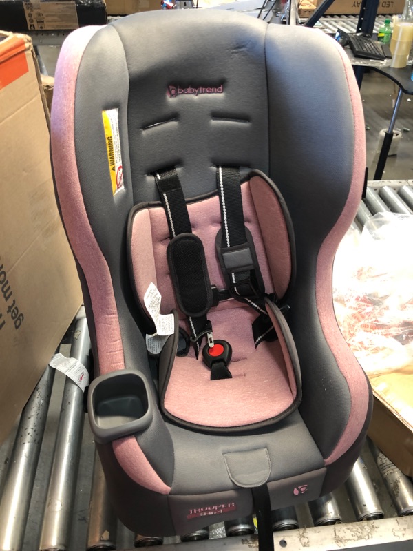 Photo 2 of Baby Trend Trooper 3-in-1 Convertible Car Seat, Cassis Pink
