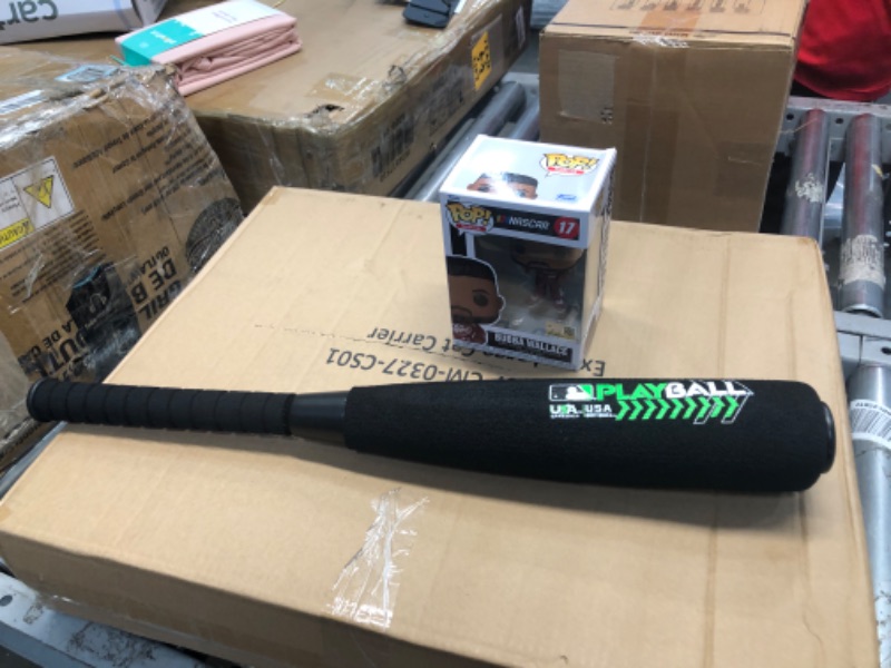 Photo 3 of 2 ITEM BUNDLE))) Franklin Sports MLB Playball Oversized Foam Bat (MISSING BALL) +  Franklin Sports MLB Playball Oversized Foam Bat