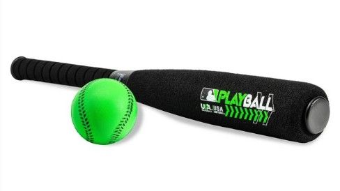 Photo 2 of 2 ITEM BUNDLE))) Franklin Sports MLB Playball Oversized Foam Bat (MISSING BALL) +  Franklin Sports MLB Playball Oversized Foam Bat