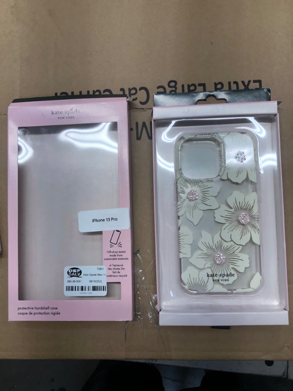 Photo 4 of (2 PHONE CASE BUNDLE) Heyday Apple iPhone 11/XR Phone Case - Warm Taupe + Kate Spade New York Protective Hardshell Case for iPhone 13 Pro