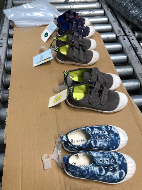 Photo 1 of 4PK BUNDLE OF TODDLER BOYS SHOES-SIZES 9,9,10,12