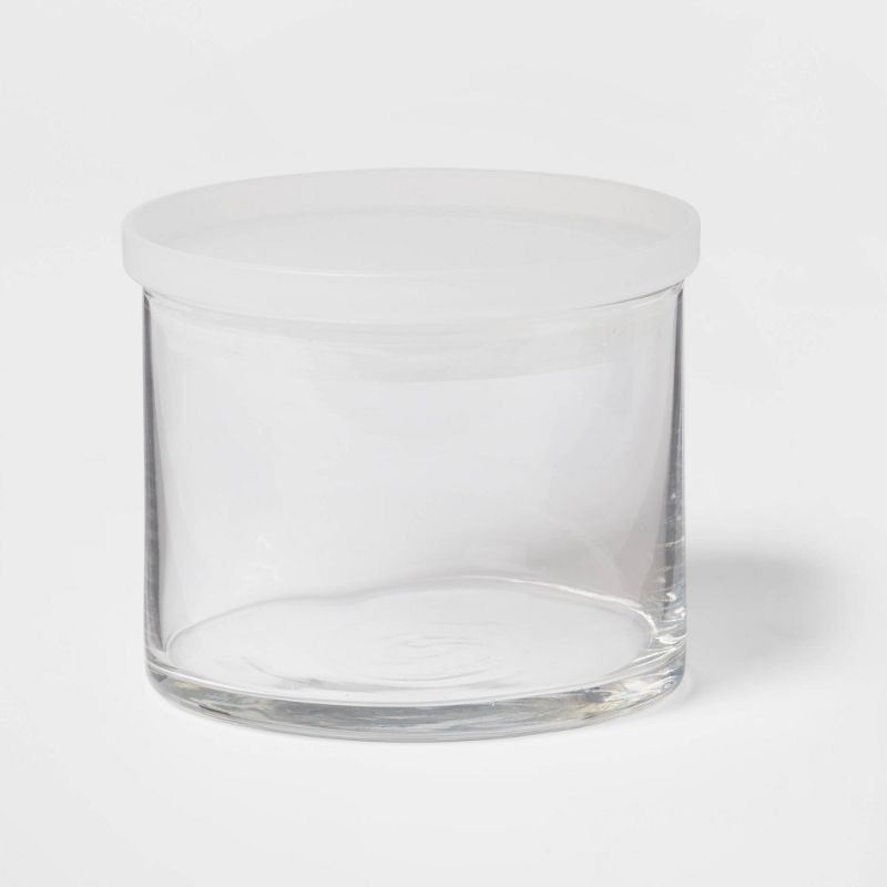 Photo 1 of 7PK-15oz Glass Small Stackable Jar with Plastic Lid - Made by Design™
