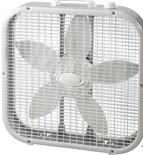 Photo 1 of Lasko 3733 Box Fan White

