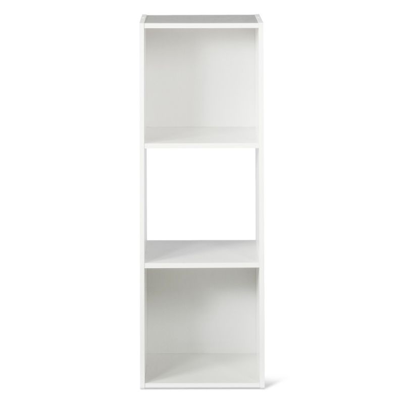 Photo 1 of 11 3 Cube Organizer Shelf White - Room Essentials
