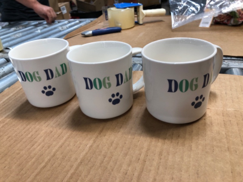 Photo 2 of 3PK-16oz Stoneware Dog Dad Mug - Parker Lane
