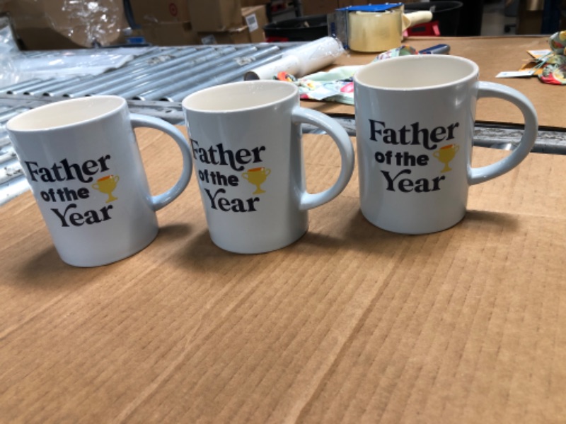 Photo 2 of 3PK-16oz Stoneware Father of the Year Mug - Parker Lane
