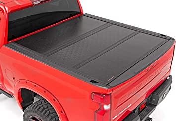 Photo 1 of (FITS MULTIPLE MODELS; CHECKS COMMENT FOR MORE INFO)-Rough Country Low Profile Bed Cover for 19-22 Chevy/GMC 1500 | 5'8" - 47120580 
