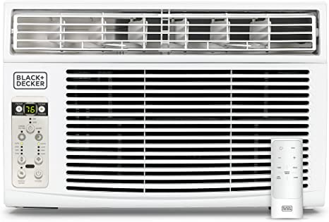 Photo 1 of BLACK+DECKER BD08WT6 Window Air Conditioner with Remote Control , 8000 BTU, Cools Up to 350 Square Feet Energy Efficient, White
