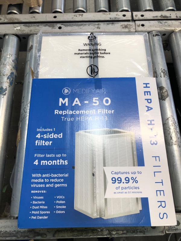 Photo 1 of Medify Air MA-50 Value Pack White with 1 extra filter

