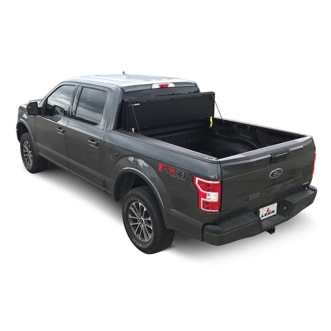 Photo 1 of 2022 Ford F-150 Leer HF650M Hard Folding Tonneau Cover
