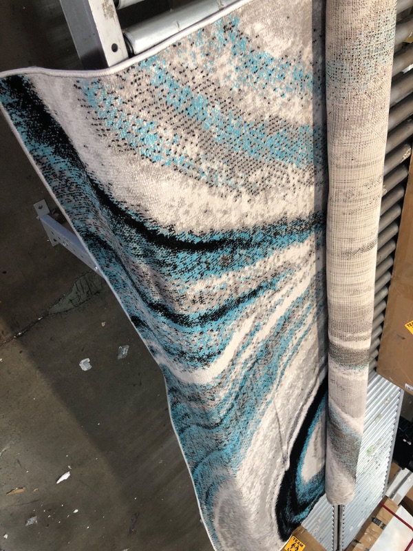 Photo 1 of *USED** NEEDS CLEANING**
Global Rug Designs Jano JAN04 Gray 7'9" X 10'2" Area Rug
