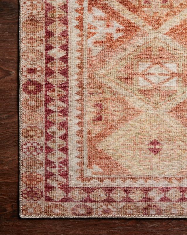 Photo 1 of **used-needs cleaning**
Loloi Rugs LAYLLAY-16NASQ7696 7 Ft.-6 in. X 9 Ft.-6 in. Layla Area Rug; Natural & Spice (2447938)
