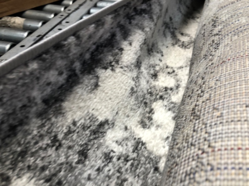 Photo 3 of **used**
nuLOOM Contemporary Misty Shades Area Rug, 7' 6" x 9' 6", Grey
