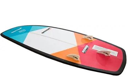 Photo 1 of **MISSING FINS**
Driftsun Gromp Wakesurf Board – 3’ 9” Kids Wake Surfboard, Child Sized Wakesurfer, Fins and Fin Tool Included
