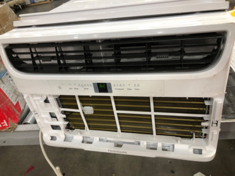 Photo 1 of **DAMAGED BUT FUNCTIONS** Keystone 12,000 BTU 230V Through-The-Wall Air Conditioner | Energy Star | Follow Me LCD Remote Control | Dehumidifier | Sleep Mode | 24H Timer | AC for Rooms up to 550 Sq. Ft. | KSTAT12-2C
