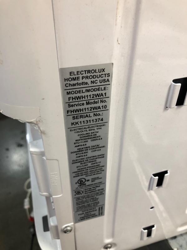 Photo 4 of **DAMAGED BUT FUNCTIONS** Keystone 12,000 BTU 230V Through-The-Wall Air Conditioner | Energy Star | Follow Me LCD Remote Control | Dehumidifier | Sleep Mode | 24H Timer | AC for Rooms up to 550 Sq. Ft. | KSTAT12-2C
