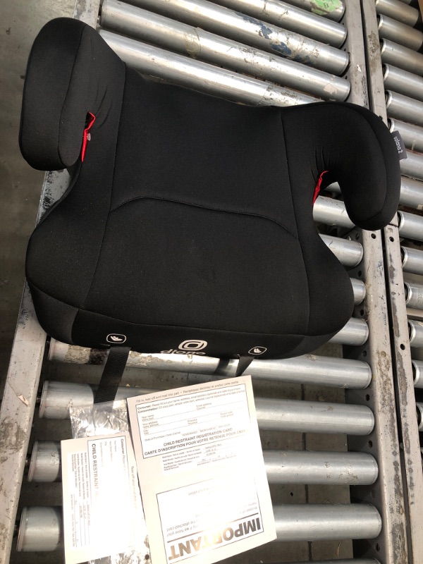 Photo 1 of Diono Solana 2 XL, Dual Latch Connectors, Lightweight Backless Belt-Positioning Booster Car Seat, 8 Years 1 Booster Seat, Black
