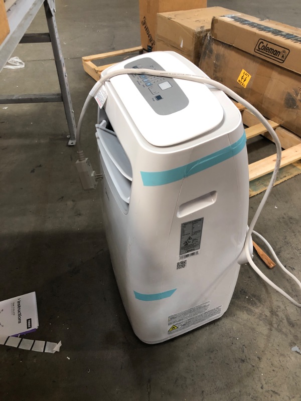 Photo 6 of **MINOR DAMAGE**TESTED** Midea 14,000 BTU ASHRAE (8,200 BTU SACC) Portable Air Conditioner, Cools up to 375 Sq. Ft., Works as Dehumidifier & Fan, Control with Remote, Amazon Alexa & Google Assistant
