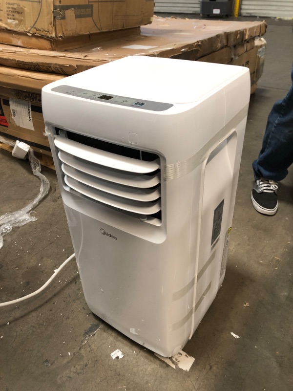 Photo 5 of Midea 8,000 BTU ASHRAE (5,300 BTU SACC) Portable Air Conditioner, Cools up to 175 Sq. Ft., Works as Dehumidifier & Fan, Remote Control & Window Kit Included
