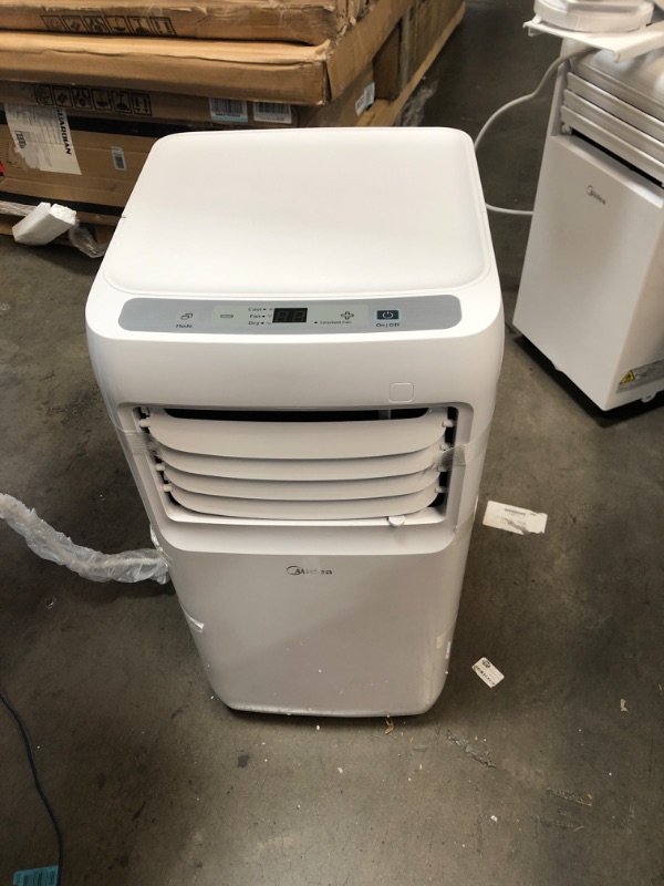 Photo 2 of Midea 8,000 BTU ASHRAE (5,300 BTU SACC) Portable Air Conditioner, Cools up to 175 Sq. Ft., Works as Dehumidifier & Fan, Remote Control & Window Kit Included
