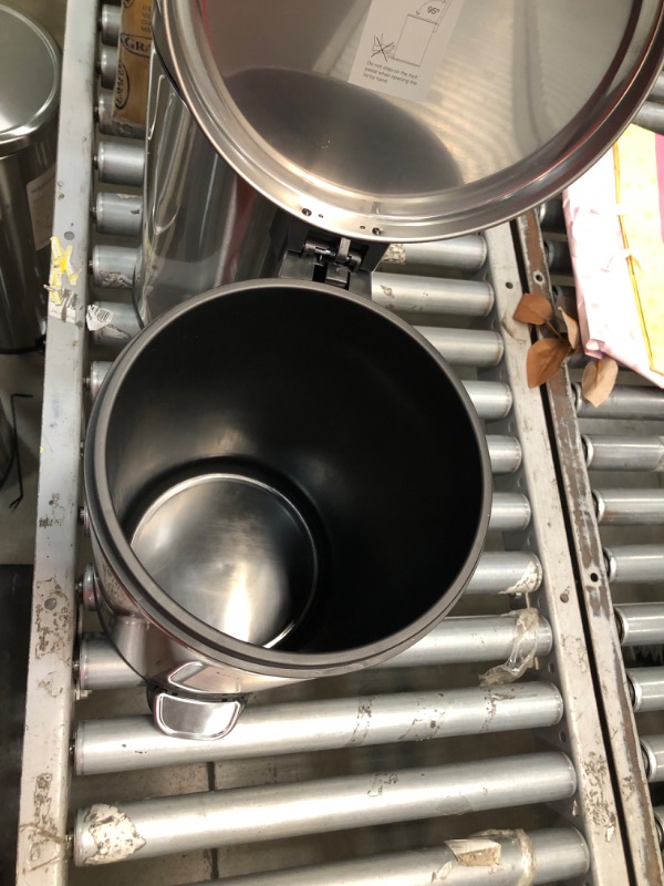 Photo 1 of 12L Round Step Trash Can - Brightroom™

