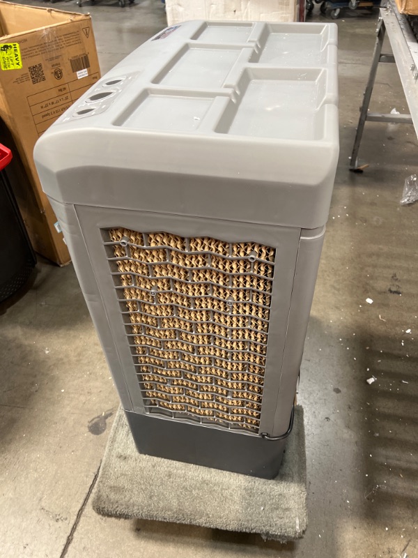 Photo 1 of Hessaire MC37M Evaporative Cooler, 3,100 CFM, Gray
