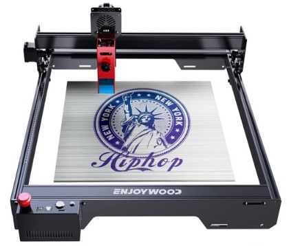 Photo 1 of ***PARTS ONLY*** ENJOYWOOD
ENJOYWOOD Laser Engraver, 10W Engraving Cutting Machine, 0.06*0.06mm Fixed-Focus Compressed Spot, Eyes Protection, for Wood and Metal, Acrylic, Basswood, Paper