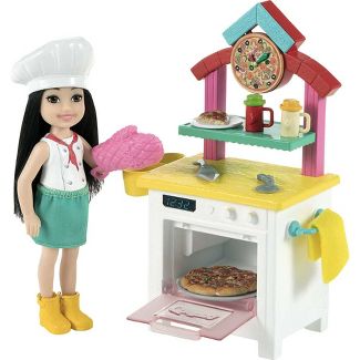 Photo 1 of ?Barbie Chelsea Can Be Pizza Chef Doll Playset

