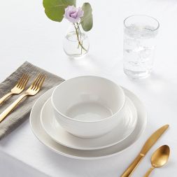 Photo 1 of 12pc Stoneware Westfield Dinnerware Set - Threshold™

