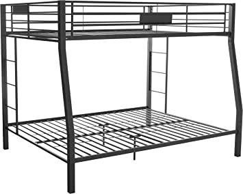 Photo 1 of *Incomplete* Missing Box 1/2 ACME FURNITURE Limbra Full XL/Queen Bunk Bed - 38005 - Sandy Black.
