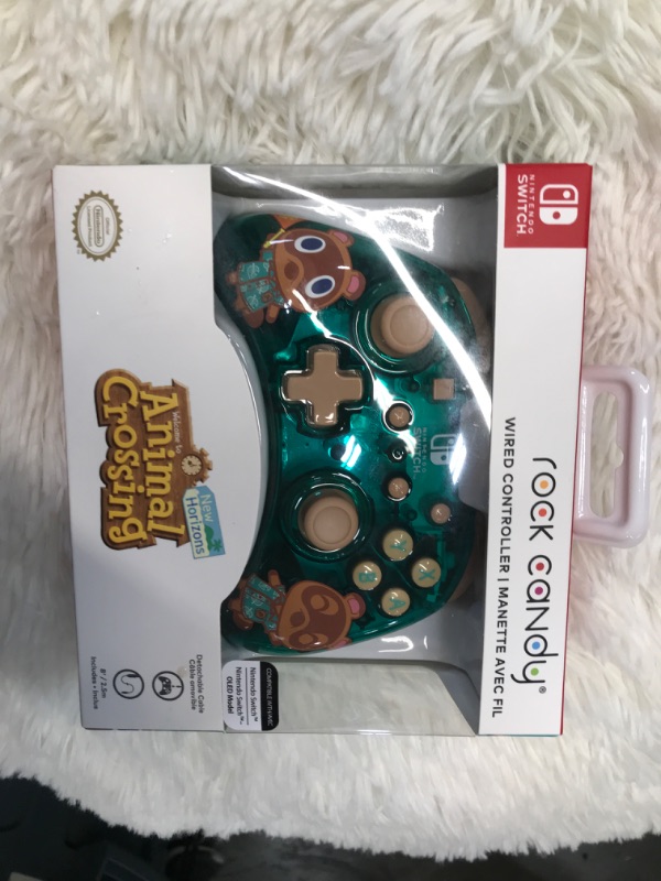 Photo 2 of Rock Candy Wired Gaming Controller for Nintendo Switch - Animal Crossing

