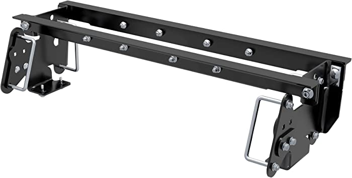 Photo 1 of ***PARTS ONLY*** CURT 60660 Double Lock EZr Gooseneck Installation Brackets, Fits Select Dodge, Ram 2500, 3500 -DIRTY FROM SHIPPING AND HARDWARE LOOSE IN BOX -