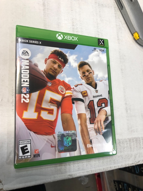 Photo 4 of **opened to verify game**
Madden NFL 22