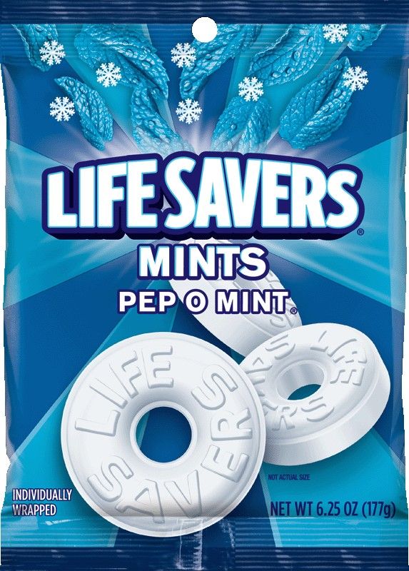 Photo 1 of 12-pack Expires 10-2022 
 Lifesavers Pep O Mint Hard Candy Bag - 6.25oz

