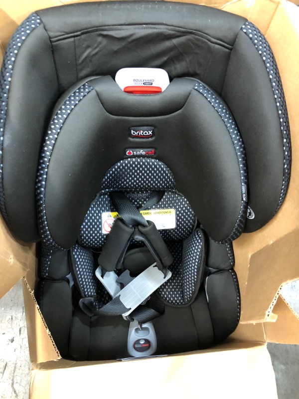 Photo 2 of Britax Boulevard ClickTight Cool Flow Convertible Car Seat - Gray