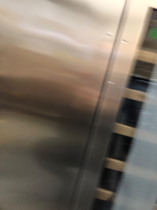 Photo 1 of Wine and Beverage Refrigerator, Velieta 24 Inch Dual Zone Wine Beverage Cooler, Built-in/Freestanding Beer and Wine Fridge with a Powerful Compressor, 20 Bottles and 88 Cans Capacity
