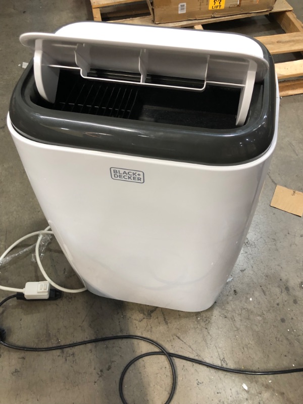 Photo 3 of ***SEE CLERK COMMENTS***
BLACK+DECKER 8,000 BTU Portable Air Conditioner with Remote Control, White
