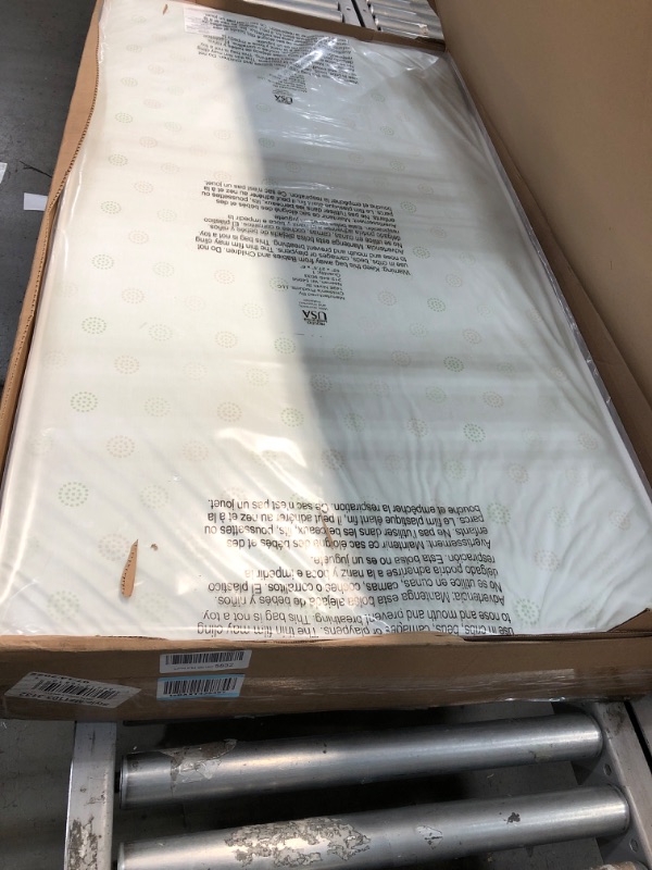 Photo 1 of Delta Children Twinkle Galaxy Dual Sided Crib and Toddler Mattress - Premium Sustainably Sourced Fiber Core - Waterproof - GREENGUARD Gold Certified (Non-Toxic)