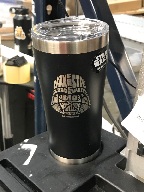 Photo 2 of 20oz Stainless Steel Tervis Tumbler with Lid - The Mandalorian Lord Vader

