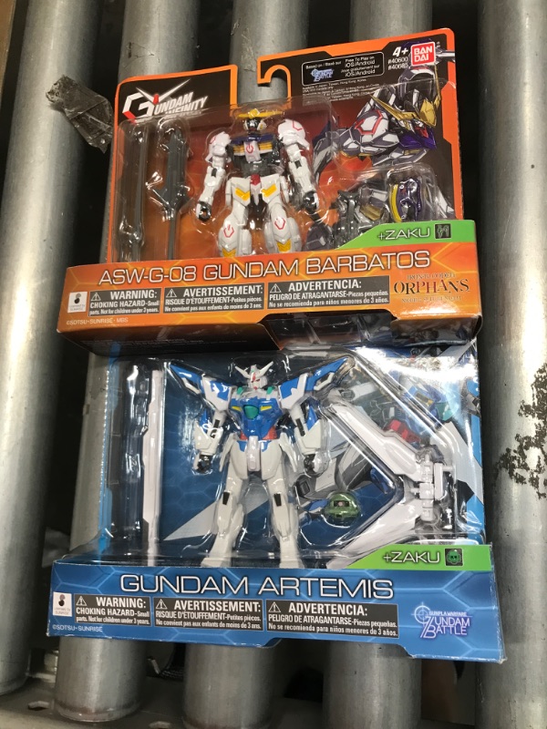 Photo 1 of 2 PACK: Gundam Infinity 4 1/2-Inch Action Figures