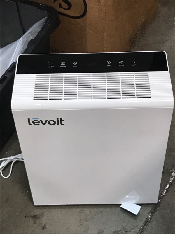 Photo 2 of USED: LEVOIT Air Purifiers for Home Large Room, Smart WiFi Air Cleaner and H13 True HEPA Filter Remove 99.97% Pet Allergies, Dust, Smoke, Odor and Pollen for Bedroom, Auto Mode, Energy Star, LV-PUR131S 7.2"D x 14.6"W x 18.5"H

