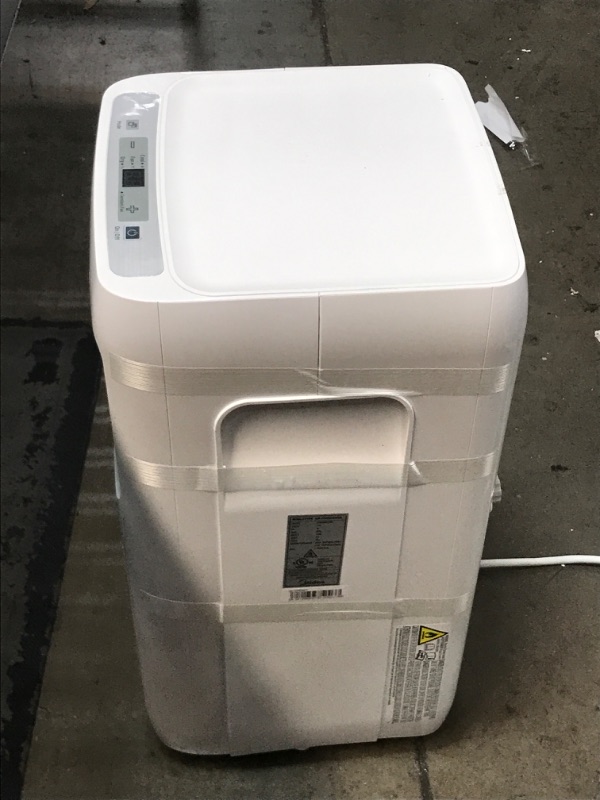 Photo 5 of Midea 8,000 BTU ASHRAE (5,300 BTU SACC) Portable Air Conditioner, Cools up to 175 Sq. Ft., Works as Dehumidifier & Fan, Remote Control & Window Kit Included 13"D x 17.1"W x 28.3"H

