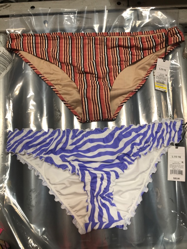 Photo 1 of 2 PACK: Bikini Botto - Shade & Shore Large (12-14)