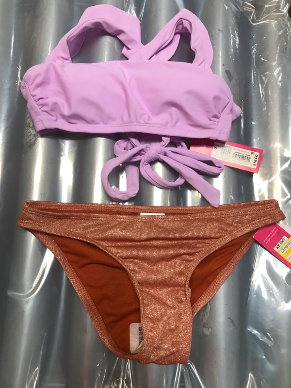 Photo 1 of 2 PACK: Bikini Top & bottom - Xhilaration X-Small (00)