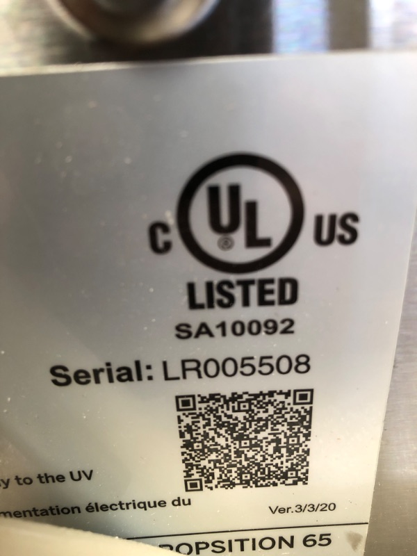 Photo 1 of **PARTS ONLY**

GE Profile Opal 2.0 | Countertop Nugget Ice Maker | Ice Machine with WiFi Connectivity | Smart Home Kitchen Essentials | Stainless Steel
