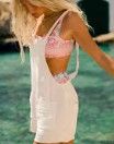 Photo 1 of billabong womens tan overall shorts, Med