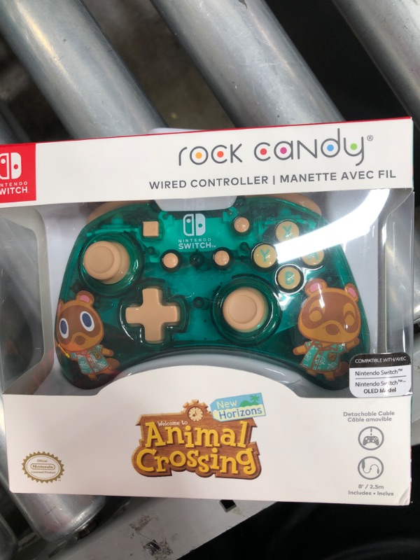 Photo 2 of Rock Candy Wired Gaming Controller for Nintendo Switch - Animal Crossing

