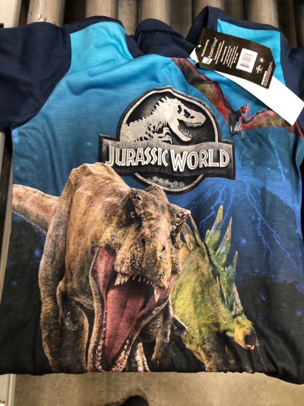 Photo 2 of 3 PCS CHILDREN'S T-SHIRT BUNDLE
Jurassic World Size 10/12
Mandalorian Size S
Pride Size 4T